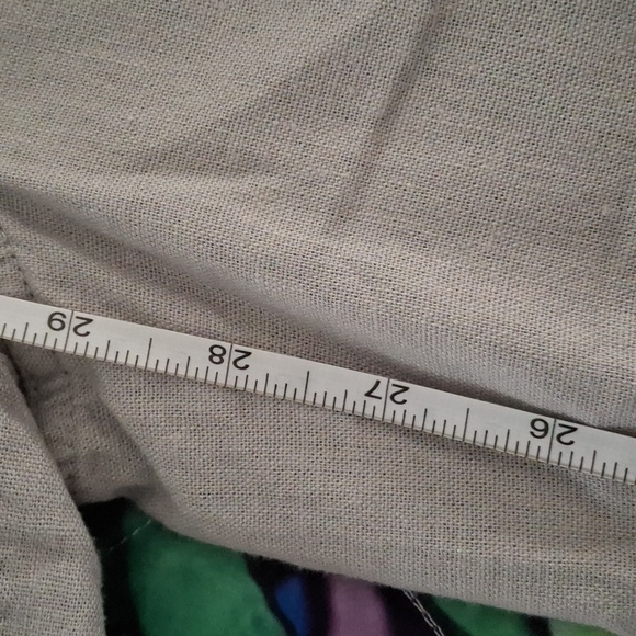 Just living Light Gray Linen Pants - Picture 9 of 9